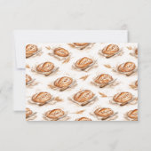 Vintage Buttercream Bakery Business Dankeskarte (Rückseite)