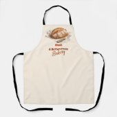 Vintage Buttercream Bakery Business Schürze (Vorderseite)