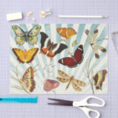 Vintage Butterfly-Collage Decoupage Seidenpapier (Handwerk)
