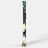 Vintage Butterfly-Monogramm Samsung Galaxy Hülle (Rechte Seite)