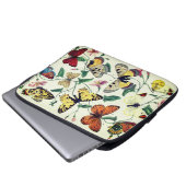 Vintage Butterfly & Moth Painting (klassischer Fil Laptopschutzhülle (Vorne Knopf)