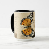 Vintage Butterfly-Sammlung Tasse (Vorderseite Links)