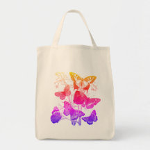 Vintage Butterfly Tasche