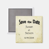 Vintage Butterfly Wedding RSVP Magnet (Vorderseite/Rückseite)