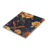 Vintage Butterfly Wildflower (2) Fliese (Seite)