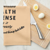 Vintage Butterwerbung 1941 Geschirrtuch (Viertel Falte)