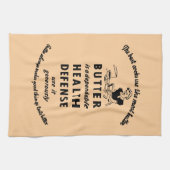 Vintage Butterwerbung 1941 Geschirrtuch (Horizontal)