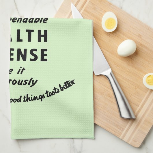 Vintage Butterwerbung 1941 Geschirrtuch (Viertel Falte)