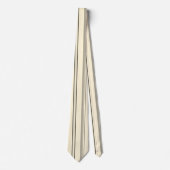 Vintage Button-Streifen Krawatte (Vorderseite)