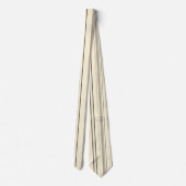 Vintage Button-Streifen Krawatte (Rückseite)