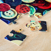 Vintage Buttons Puzzle (Seite)