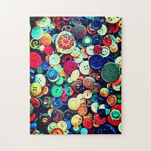 Vintage Buttons Puzzle (Vertikal)