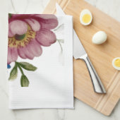 Vintage Cabbage Rose Elegance  Kitchen Towels Geschirrtuch (Viertel Falte)