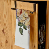 Vintage Cabbage Rose Elegance  Kitchen Towels Geschirrtuch
