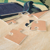 Vintage Cabrio-Straße im Land Puzzle (Seite)