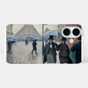 Vintage Caillebotte Paris, Regentag Kunst iPhone 16 Hülle