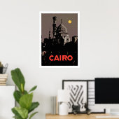Vintage-Cairo-Plakat Poster (Heimbüro)