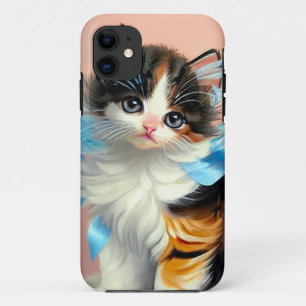 Vintage Calico Kitten Illustration Case-Mate iPhone Hülle