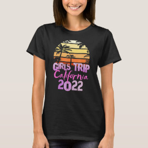 Vintage California All Girls Trip 2022 Frühlingsau T-Shirt