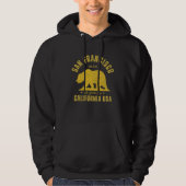 Vintage California Bear – San Francisco Edition Hoodie (Vorderseite)