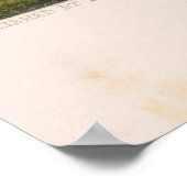 Vintage California Gold Rush Illustration (1871) Poster (Ecke)