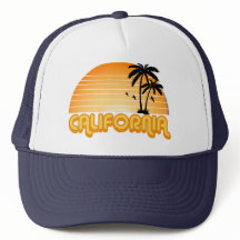 Vintage-California-LKW-Fahrerhut