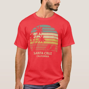 Vintage California Santa Cruz Beach Geschenk T-Shirt