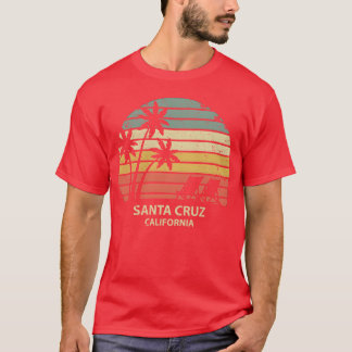 Vintage California Santa Cruz Beach Geschenk T-Shirt