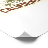 Vintage California Sweatshirt | Retro Palm Tree St Poster (Ecke)