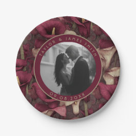 Vintage Calle Lilies Teller für Hochzeiten Anniver