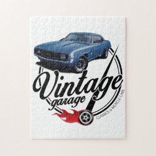 Vintage Camaro Custom-Garage Puzzle