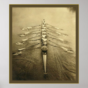 Vintage Cambridge-Crew 1910-1915 Poster