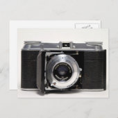 VINTAGE CAMERA 5 Deutsche Faltkamera Postkarte (Vorne/Hinten)