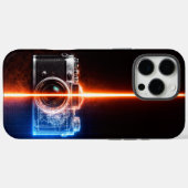 Vintage Camera Blueprint Case-Mate iPhone Hülle (Rückseite (Horizontal))