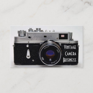 VINTAGE CAMERA Collection 02 Visitenkarten Visitenkarte