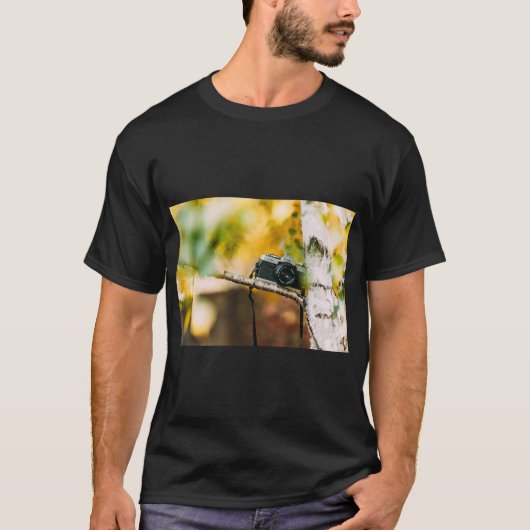 Vintage Camera Film Lover Tee (Vorderseite)