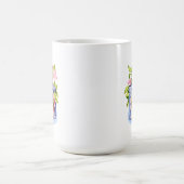 Vintage Camera Floral Water Flasche Kaffeetasse (Mittel)