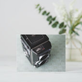 Vintage Camera Postcard - Rolleiflex Postkarte (Stehend Vorderseite)