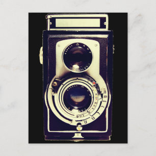 Vintage Camera Postkarte