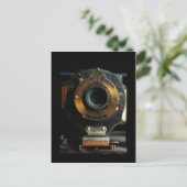 Vintage Camera-Postkarte Postkarte (Stehend Vorderseite)