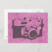 Vintage Camera-Postkarte Postkarte (Vorne/Hinten)