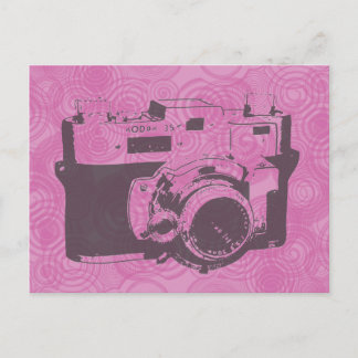 Vintage Camera-Postkarte Postkarte