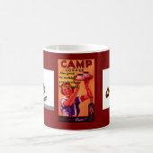 "Vintage Camp Kaffee" Kaffeetasse (Mittel)