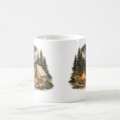Vintage-Camping-Abenteuer Kaffeetasse (Mittel)