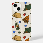 Vintage Camping iPhone Case (Rückseite)