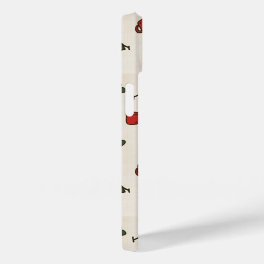 Vintage Camping iPhone Case (Rückseite / Rechts)