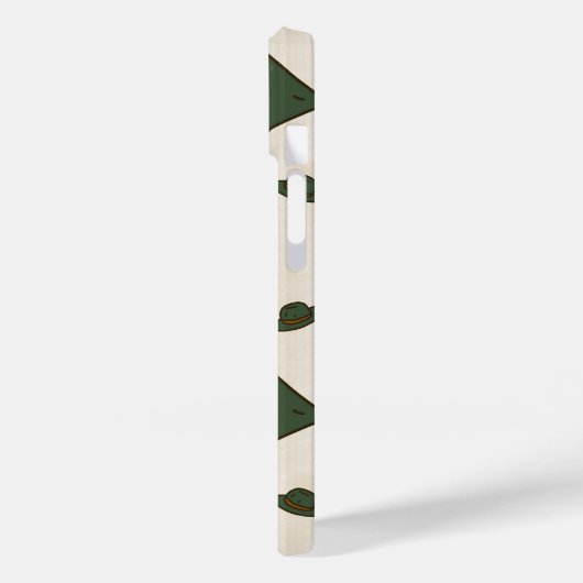 Vintage Camping iPhone Case (Rückseite / Links)