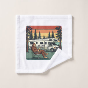 Vintage-Camping-Wohnmobil-RV-Bigfoot-Abenteuer Waschlappen