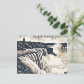 Vintage Canada Post Card Niagara Falls Postkarte (Stehend Vorderseite)