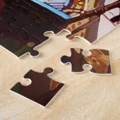 Vintage Canal Bridge Venedig Puzzle (Seite)